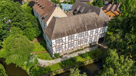 Domänenburg Aerzen Luftbild Domänenburg Aerzen Luftbild