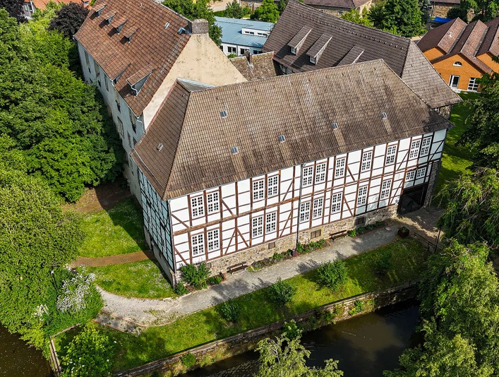 Domänenburg Aerzen Luftbild Domänenburg Aerzen Luftbild