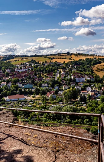 Blick vom Backofenfelsen