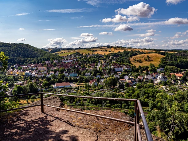 Blick vom Backofenfelsen