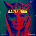 Ein farbenfrohes Cover der "Kautz Tour" von Julia Kautz im künstlichen, maskenhaften Stil.