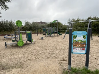 Spielplatz an der Kurverwaltung List auf Sylt