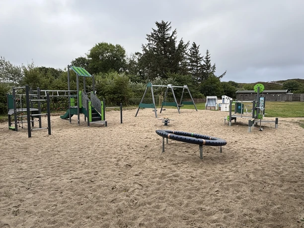 Neuer Spielplatz an der Kurverwaltung List auf Sylt