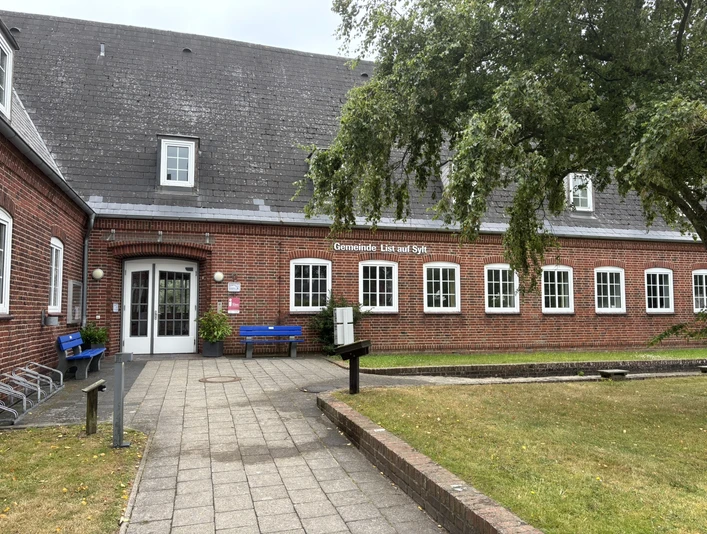 Eingang zur Gemeinde List auf Sylt
