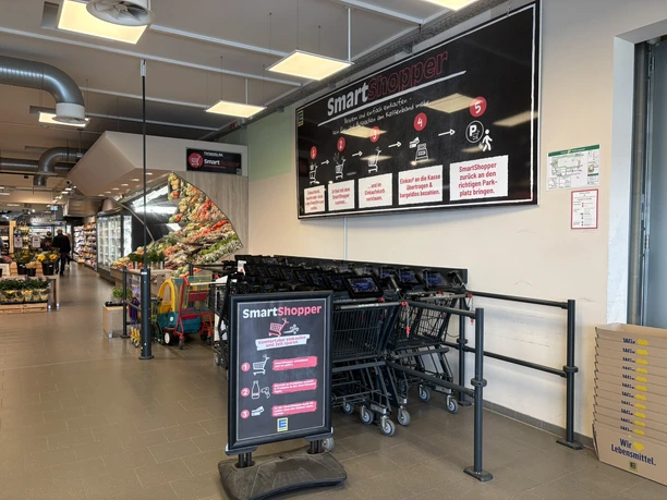 Eingangsbereich im Edeka List