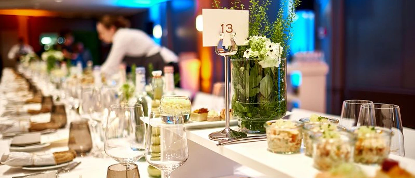 BALZER & Co. GmbH A festively laid table.