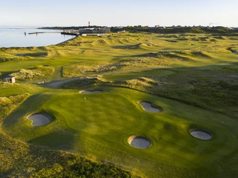 Golfclub Budersand von oben