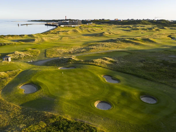 Golfclub Budersand von oben