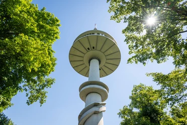 Fernsehturm Porta Westfalica Froschperspektive Fernsehturm Porta Westfalica Froschperspektive