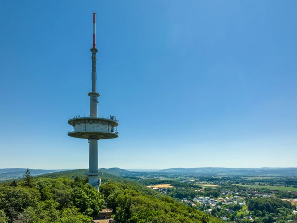 Fernsehturm Porta Westfalica Luftbild Fernsehturm Porta Westfalica Luftbild