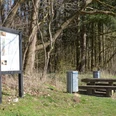 Infostele Flora und Fauna auf dem Geopfad Salzgitter-Lichtenberg