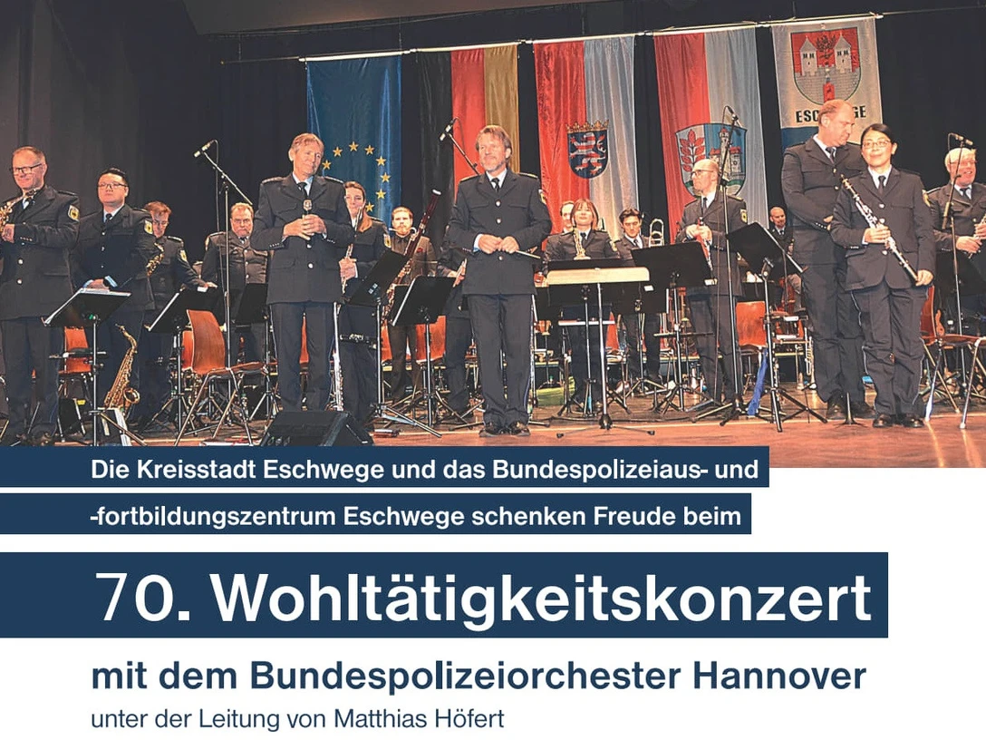 Wohltätigkeitskonzert Bundespolizei 2025