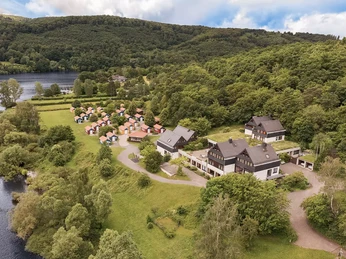 Jugendherberge Hohe Fahrt von oben