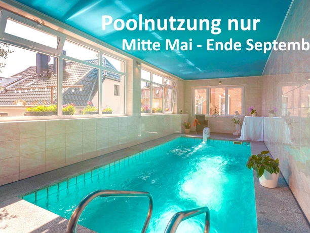 Indoor Pool - nutzbar auf vorherige Anfrage!