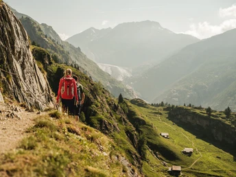 auf dem Weg ins Aletschji