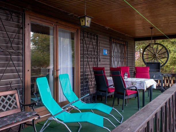 Überdachte Terrasse