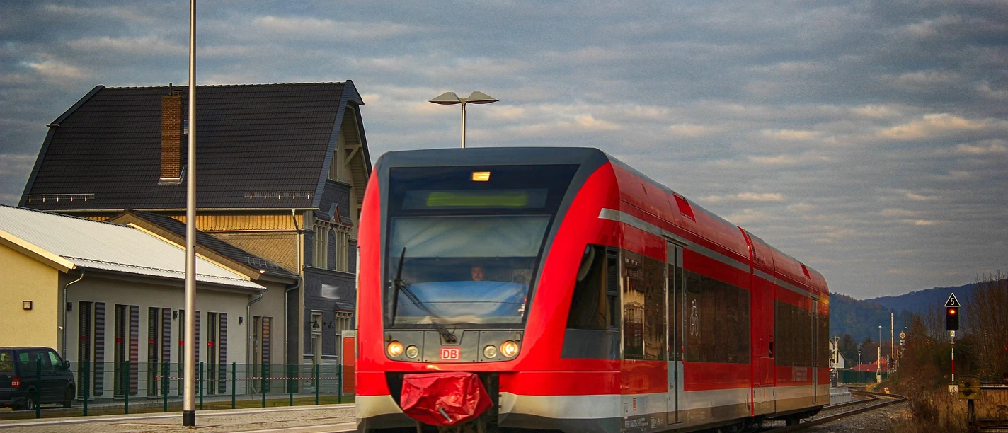 Haltestelle Bahnhof Marsberg - Symbolbild