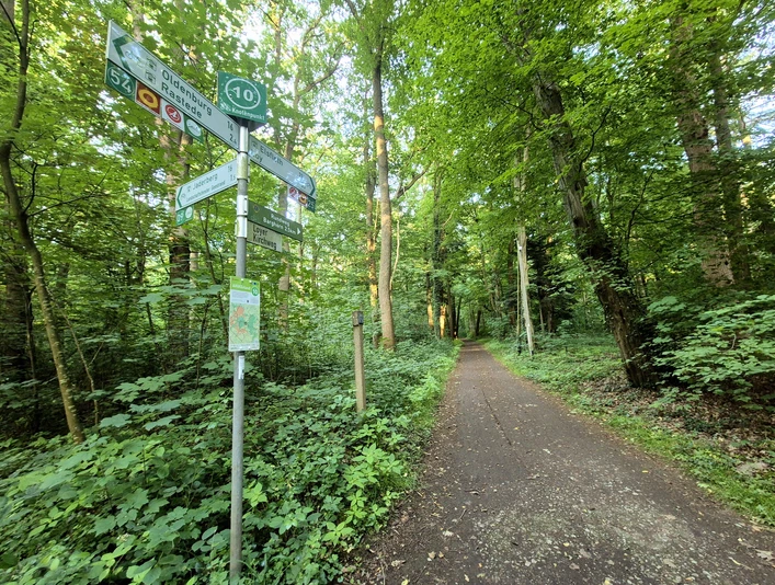 Knotenpunkt am Loyer Kirchweg