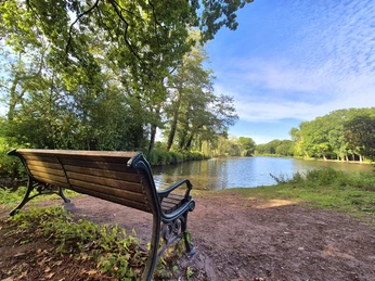 Sitzbank am Ellernteich