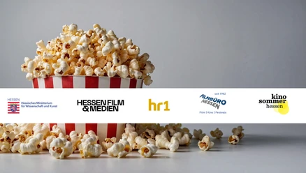 Popcorn Eimer mit kinoSommer Logoleiste
