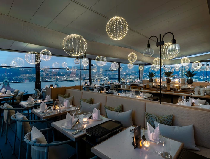 Art Deco Hotel Montana Wintergraten-Grill