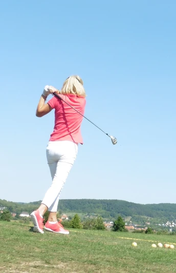 Golf und Country Club_Golferin