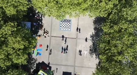 Bild Paul-Craemer-Platz André Vredenburg 10. Mai 2025.png Ansicht von oben des Paul-Craemer-Platzes