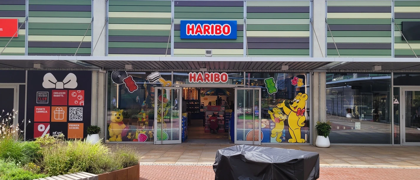 HARIBO Outlet Shop - Fassade
