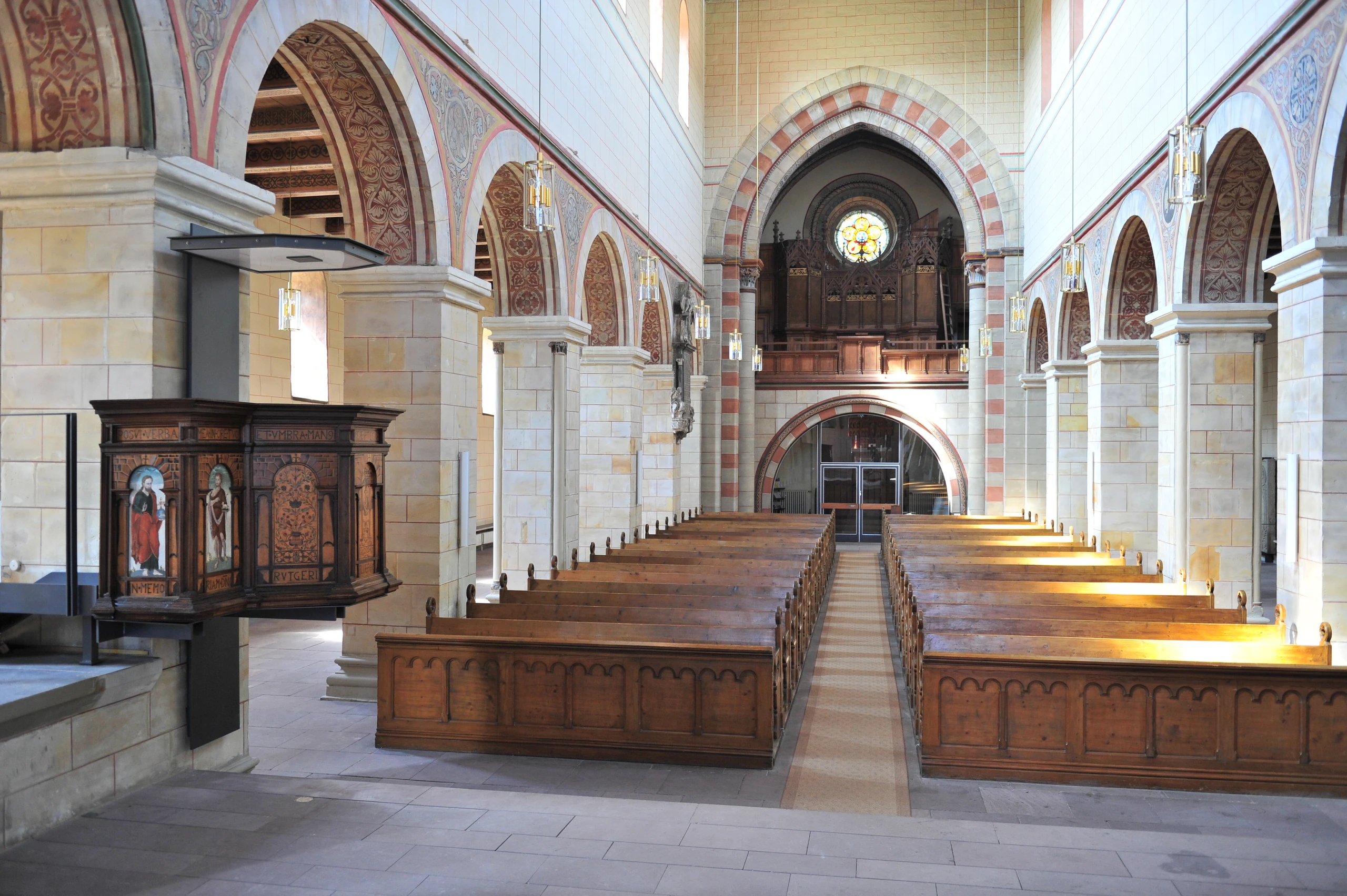 Kloster St. Marienberg - Klosterkirche innen