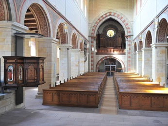 Kloster St. Marienberg - Klosterkirche innen
