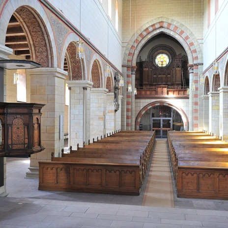 Kloster St. Marienberg - Klosterkirche innen