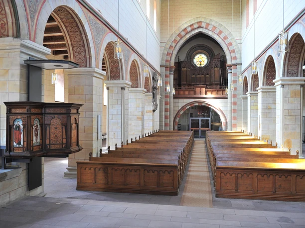 Kloster St. Marienberg - Klosterkirche innen