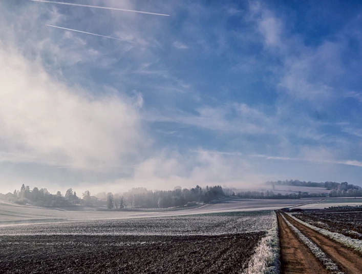 Mensfelder Kopf im Winter Unterwegs im Goldenen Grund