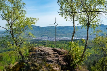 Gipfelkreuz an der Lukashütte
