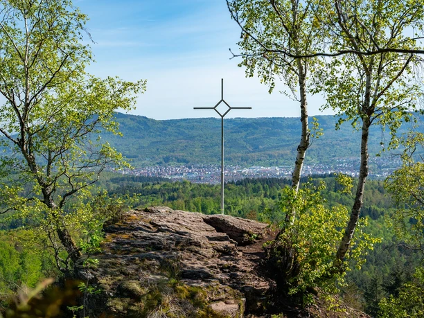 Gipfelkreuz an der Lukashütte