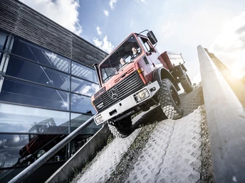 Außenparcours am Unimog-Museum