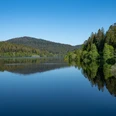 Stausee an der Schwarzenbach Talsperre