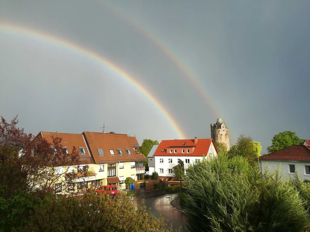 Ferienwohnung Blick zum Grauen Turm