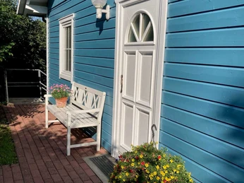 Öffnen Sie die Haustür und fühlen Sie sich zu Hause