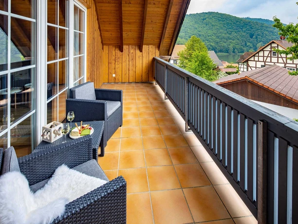 Balkon überdacht
