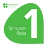 Kleeblatt-Route 1 Logo Kleeblatt-Route 1 Logo