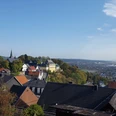 Blick auf die Neuburg in Battenberg (Eder)