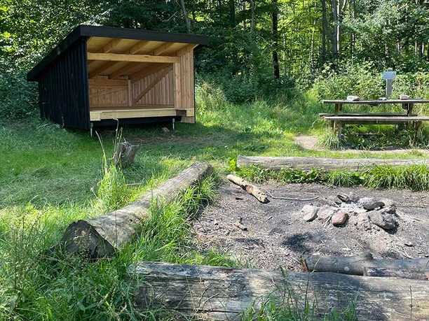 Skeldekobbel_Skov-shelter-Mursejler_2©Sønderborg-Kommune Skeldekobbel_Skov-shelter-Mursejler_2©Sønderborg-Kommune