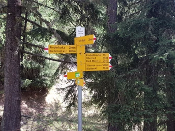 Riederfurka - Knebelbrückenweg