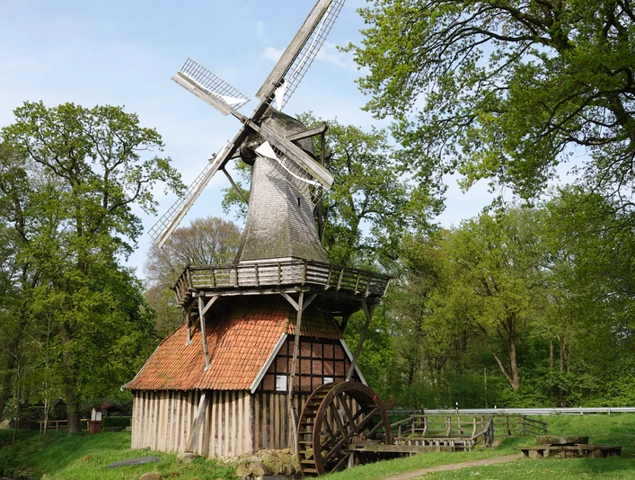 Hüvener Mühle, Wind- und Wassermühle an der Radde ©Emsland Tourismus GmbH (20).jpg