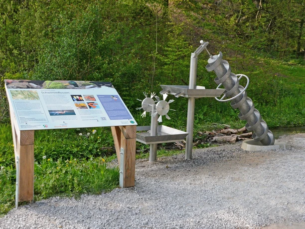 Bionik-Pfad - Schwimmflossen