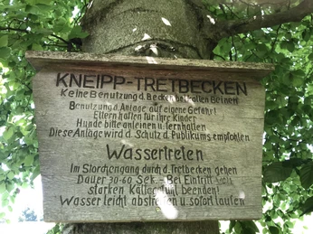 Infotafel Tretbecken Breuna