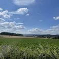Aussicht auf die Felder vom Estenbergrundweg 1