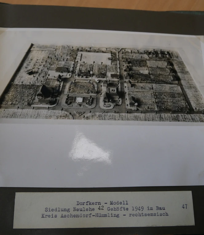 Musterplan eines Dorfes
