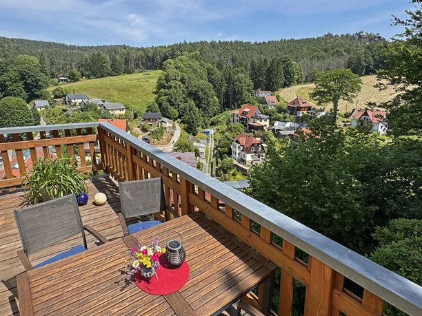 Blick von der Süd-Ost Terrasse